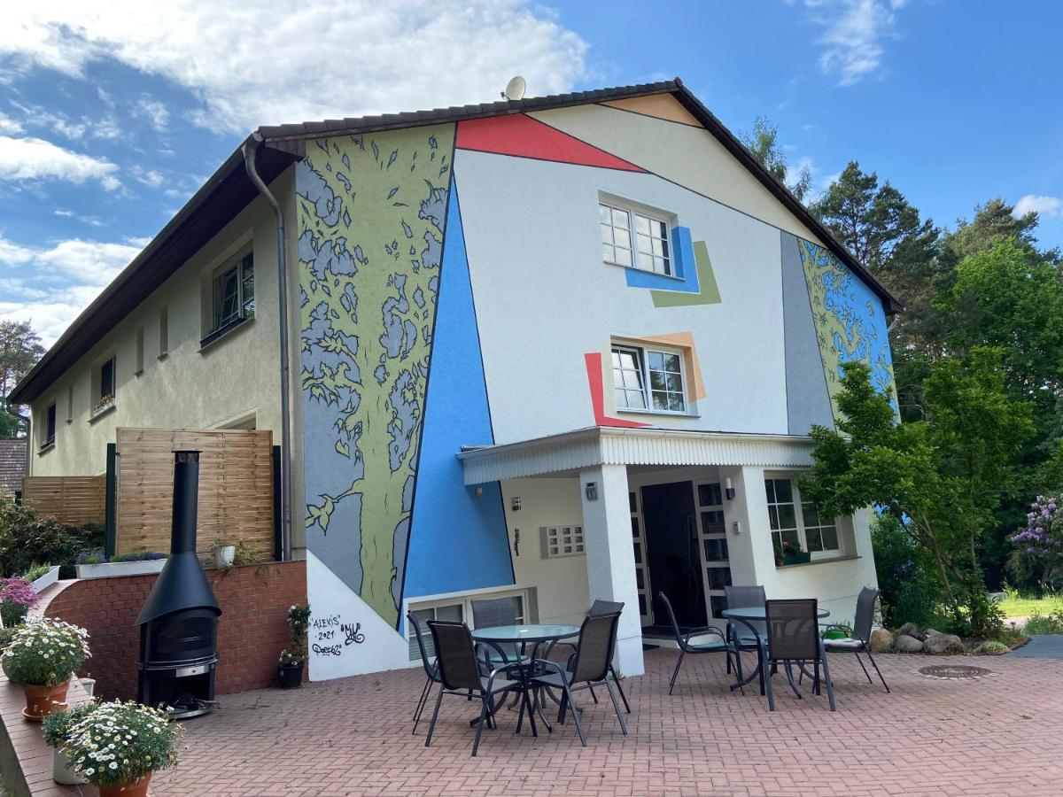 Waldwerk Wurlgrund Lychen Aparthotel Kültér fotó
