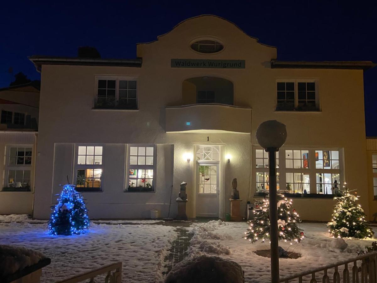 Waldwerk Wurlgrund Lychen Aparthotel Kültér fotó